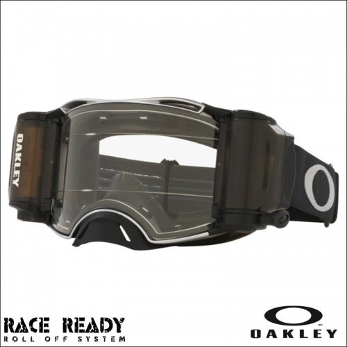 Maschera Roll Off Oakley Airbrake Mx Race Ready Tuff Blocks Black