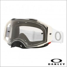 Oakley Airbrake MX Tuff Block MX Goggles Black-clear lens
