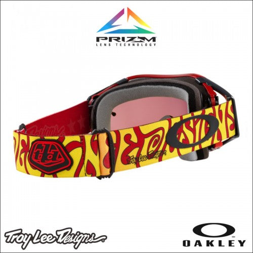 Oakley Airbrake MX TLD Goggle Trippy Red - Prizm Torch Iridium