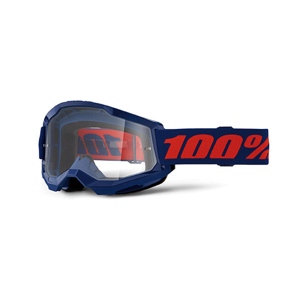 Maschera Motocross/Enduro 100% Strata2 Lente Trasparente