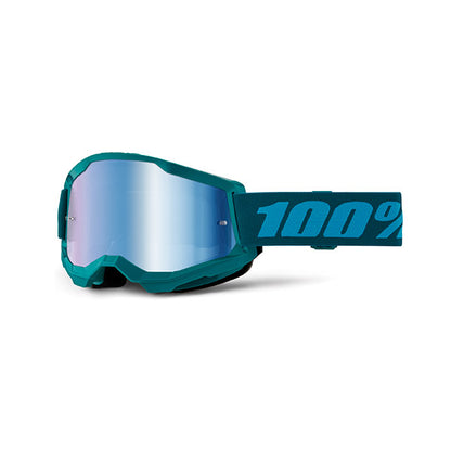 Maschera Motocross-/Enduro 100% Strata2 Lente Specchiata