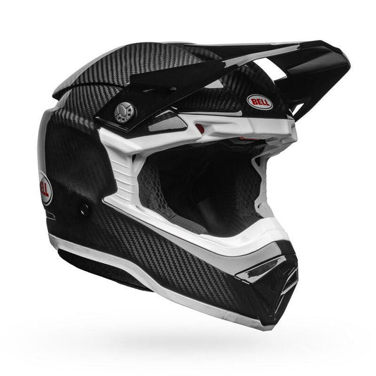 Casque Bell Moto-10 Spherical noir/blanc brillant