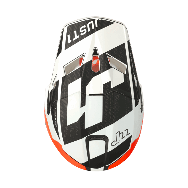 CASCO JUST 1 J22 ADRENALINE ORANGE WHITE CARBON  MATT Levelbraap