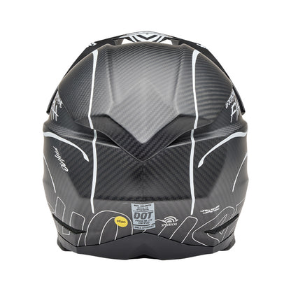 Casco Off Road Bell Moto-10 Spherical  2025 Fasthouse Raven Nero/Bianco