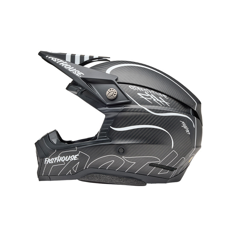 Casco Off Road Bell Moto-10 Spherical  2025 Fasthouse Raven Nero/Bianco